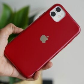 Red Matte Soft Case for iPhone 11/11 Pro/11 Pro Max