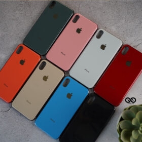 Glass Finish Soft Case For iPhone XS Max