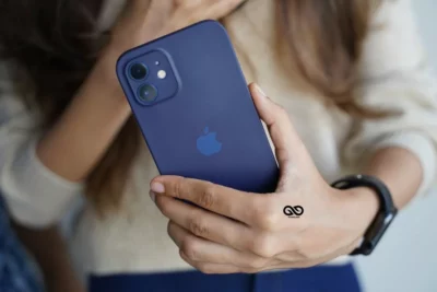 Sapphire Blue Ultra Thin Case for iPhone 12 Mini