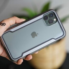 Black Grey Tactical Defense Case for iPhone 11 Pro