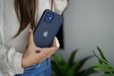 Blue Slim Armor Matte Case for iPhone 12 Mini