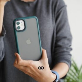Pine Green Drop Proof Sleek Matte Case for iPhone 11