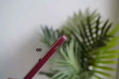 Chequered Leather Case with Card Slot 100 Chequered Leather Case with Card Slot