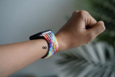 Braided Solo Loop For Apple Watch 42MM 41MM 40MM Series 4 5 6 7 8 9 10 SE SE 2 Gen