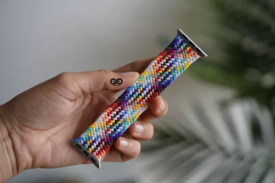 Braided Solo Loop For Apple Watch 42MM 41MM 40MM Series 4 5 6 7 8 9 10 SE SE 2 Gen