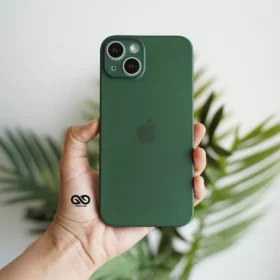 Green Ultra Thin Case for iPhone 13 Mini