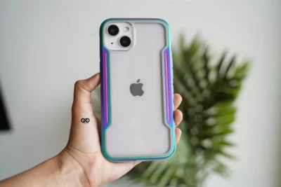 Iridescent Tactical Defense Case For iPhone 14