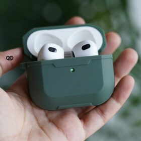 Midnight Green Rugged airpod case for Airpods Pro