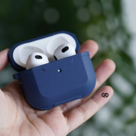 Midnight Blue Rugged airpod case for Airpods 3