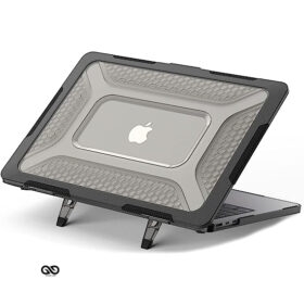 Black Slim Rubberized TPU Bumper Cover For MacBook Pro 13 inch 2020/2021/2022 M1/M2 A2338 A2251 A2289