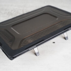 Black Slim Rubberized TPU Bumper Cover For MacBook Air 13.6 inch 2022/2024 M2/M3 Air A2681/A3113