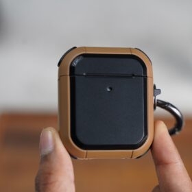 Chocolate Brown Defender Airpods 1/2 Case